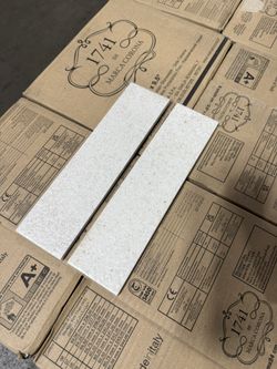 Marco Corona 2.5x9.5 Bianco Minerale Matt