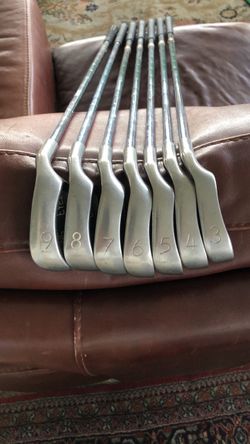 Ping Eye2 RH 3-9 Blue Dot KT steel shafts 1 Degrees upright +3/4 length