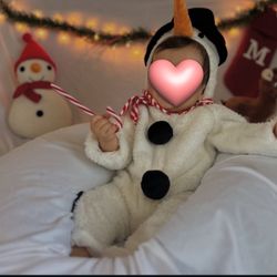 6-12 months Snowman Onesie Boy Or Girl