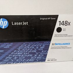 HP 148X High Yield Black Original LaserJet Toner Cartridge (W1480X) Brand New Sealed 