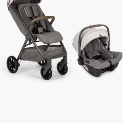 Nuna combo stroller and carseat TRVL+PIPA urbn travel system