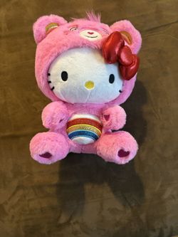 Rainbow Hello Kitty Care Bear $10