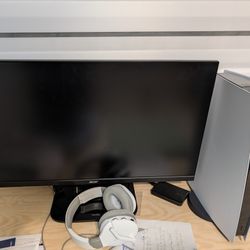 Ps5, Gaming Monitor, Controls And Headset