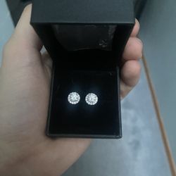 Vvs Diamond Screw On Earrings
