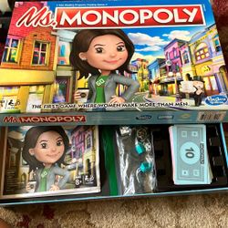 Board Game Ms Monopoly 