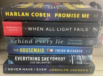 Suspense Crime Thriller Mystery Novel Books