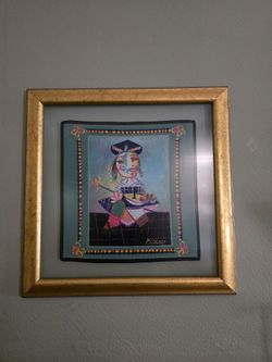 Pablo Picasso Silk Scarf Maya with a Boat
