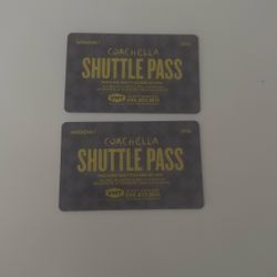 Weekend 1 Shuttle Passes