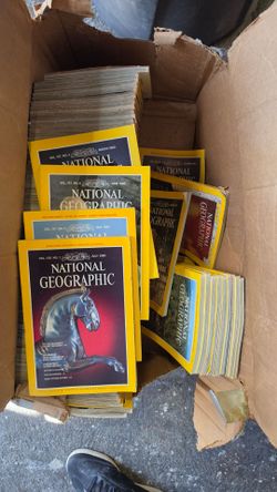 National Geographic Magazines (70s, 80s 90s)