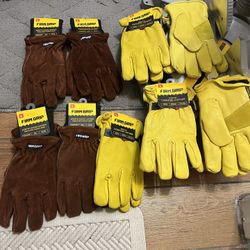 Firm Grip Winter Suede Leather Insultad 