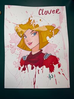 Splash Art; Clover Totally Spies