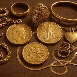 10k-24k Gold!!!! COIN AND USA BILLS, Collections