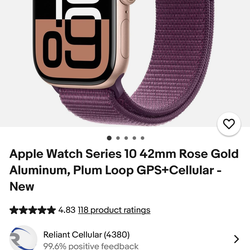 New Apple Watch Series 10