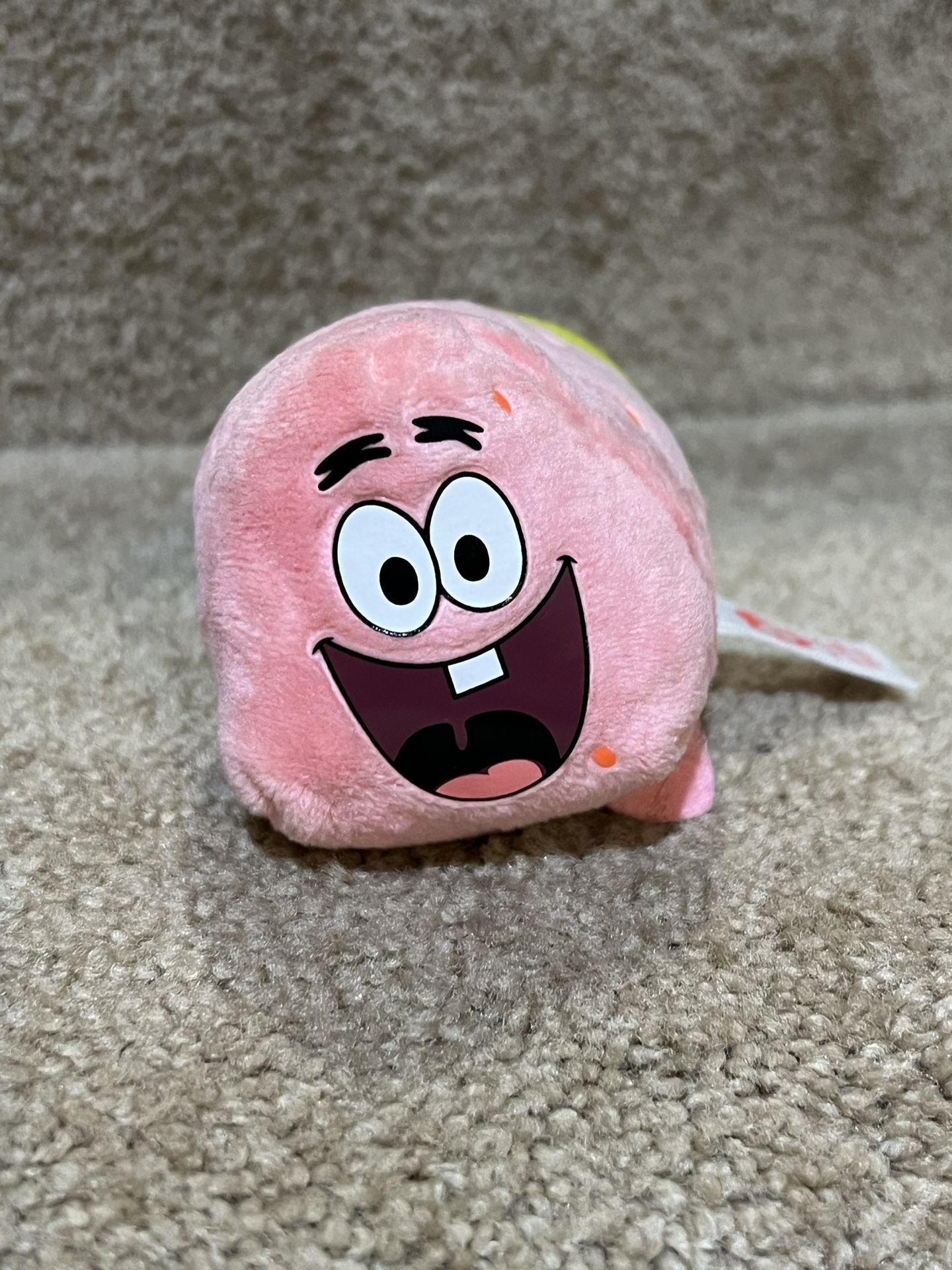 TY PATRICK STAR *SPONGEBOB SQUAREPANTS* 3” TEENY TYS-STACKABLE PLUSH