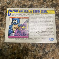 Captain America Card $$$reduced