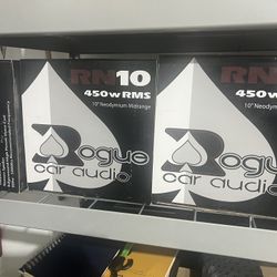 Rogue Car Audio 10 Inch Speakers