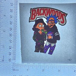 Iron On Heat Transfer  Good For T-shirts Sweaters Jackets T Shirt Design Size Is About 3x3 #40