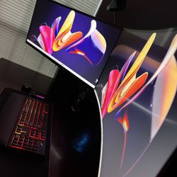 2x 34in Monitors & 2070 Lenovo Gaming Desktop 