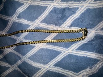 14K Gold plated Cuban Link Chain Necklace