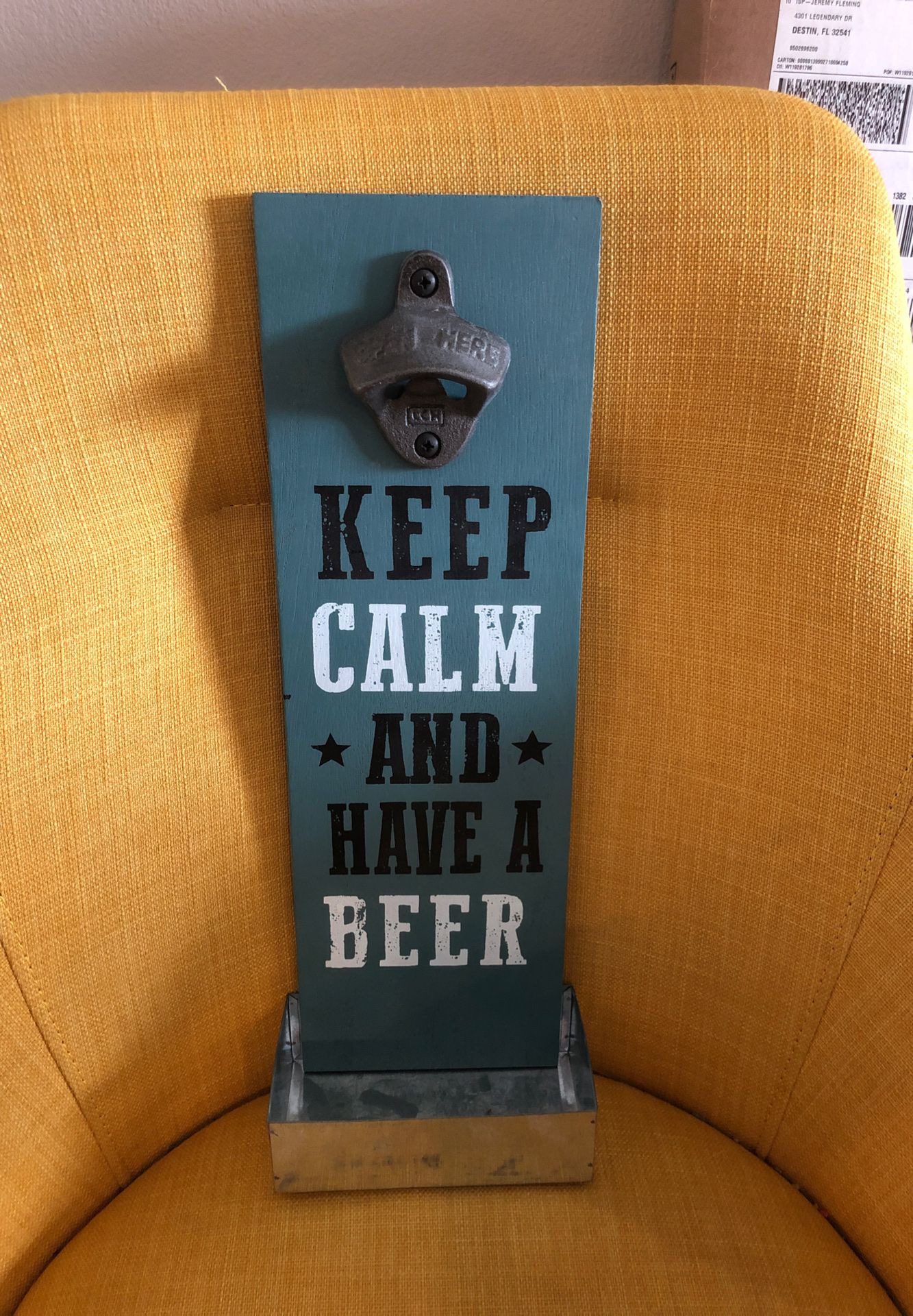 Bottle opener decor