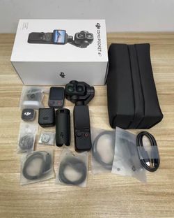 DJI Osmo Pocket Four Pro(4P) Vlog Creator Combo Handheld Stabilizer Excellent.