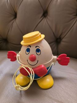 Vintage Humpty Dumpty Pull Toy