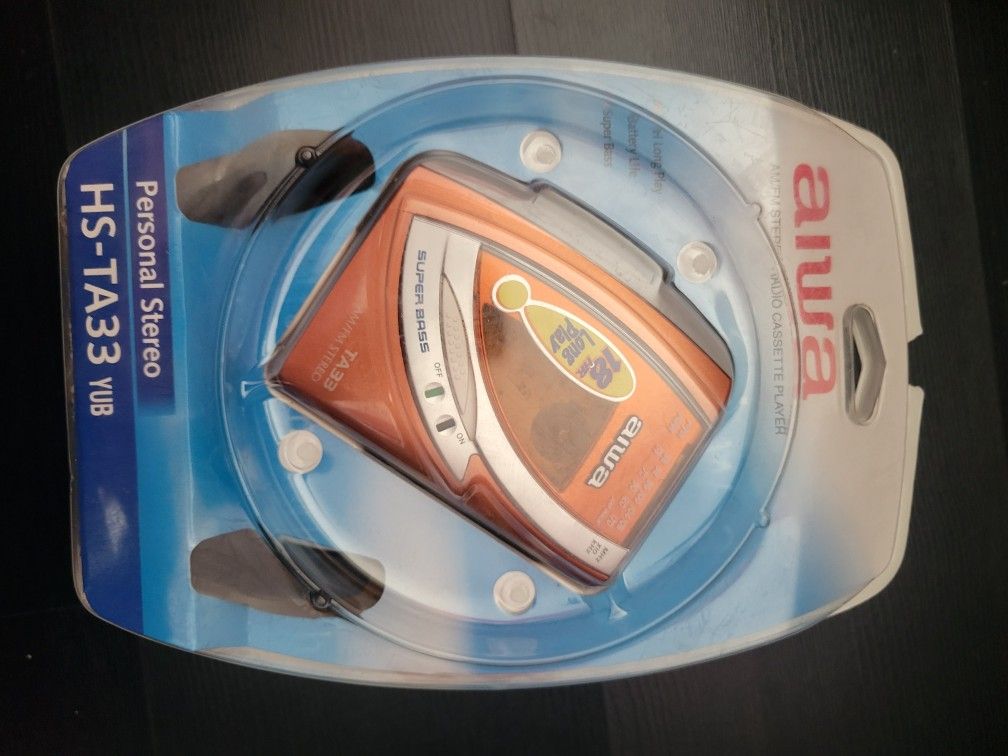 Brand New UNOPENED AIWA Personal Stereo Cassette Player Walkman