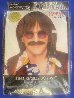 Costume Culture Deluxe Silly Boy Wig Brown - Professional  Quality - Excellent Condition - One Size Fits All