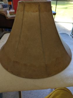 Dark beige lamp shade