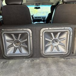 12” Kicker Subs For sale