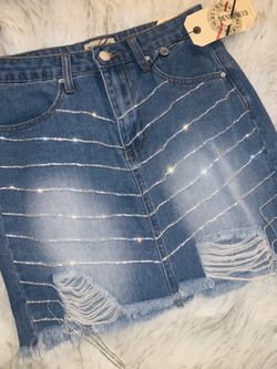 Denim Skirt (Small)