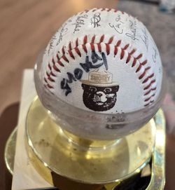 Memorabilia San Diego Padres Baseball Club with autographs