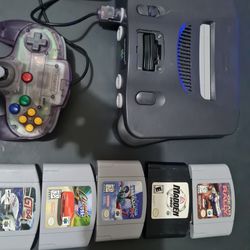 Nintendo 64 With Options 