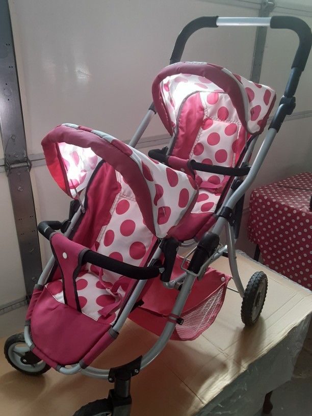 Double Jogger Doll Stroller