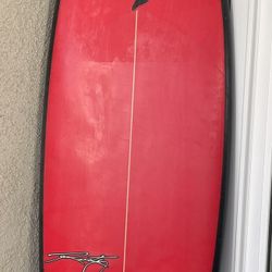 Rusty 6’0 single fin fish tale