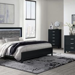 Pay Just $39 Down & It’s Yours! Bed, Dresser, Mirror Chest On Sale Now 