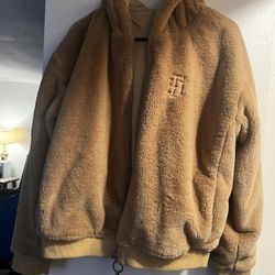 FAUX FUR ZIP REVERSIBLE JACKET 