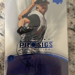 Randy Johnson Diamond Collection Pro Sigs 2004 Upper Deck Card #82