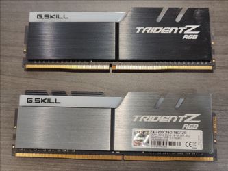 G.Skill Trident Z RGB 16GB (2x8GB) DDR4-3200MHz CL16