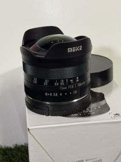 Meke 7.5mm F2.8 Fisheye Lens ASP-C 