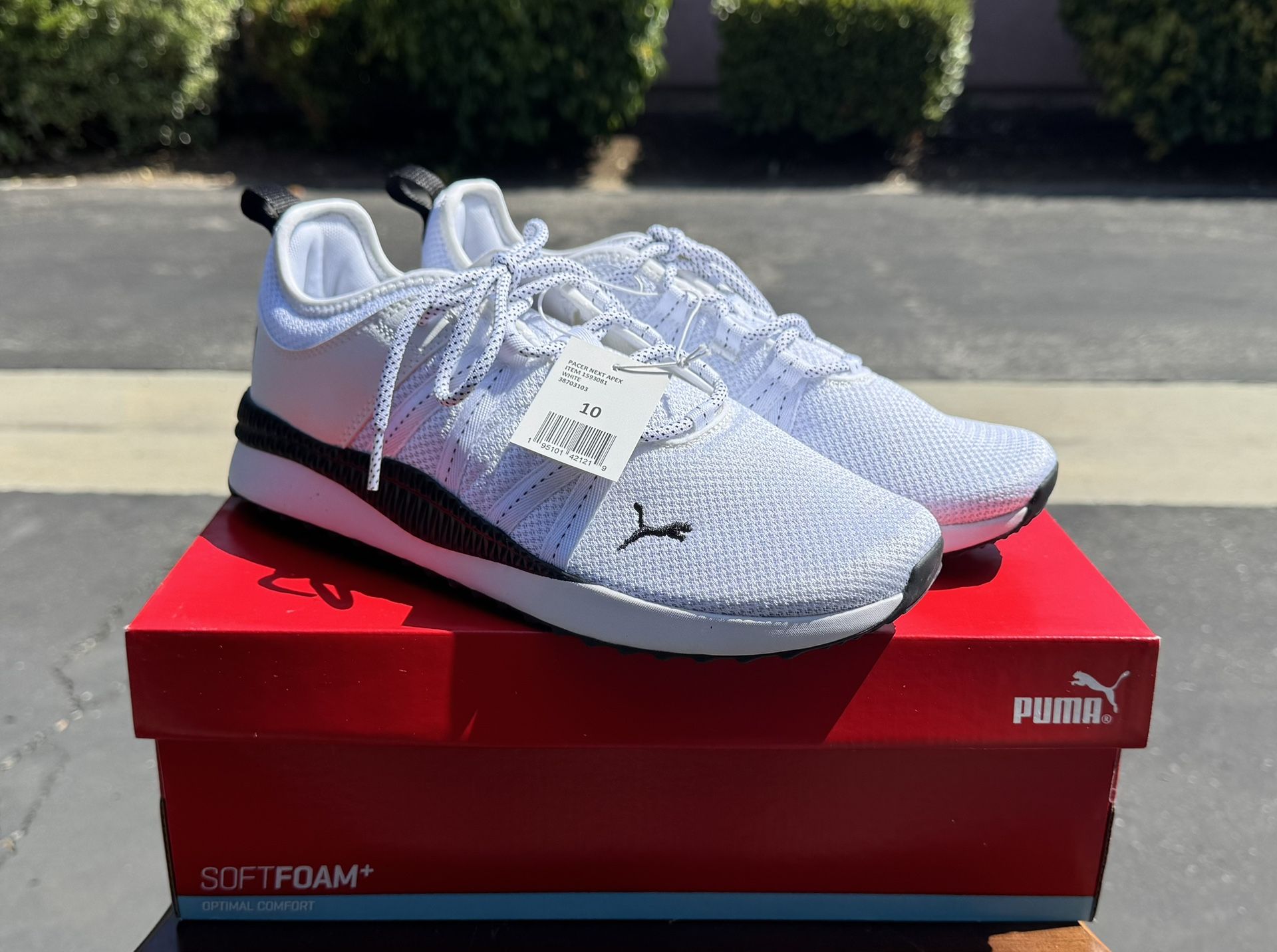 BRAND NEW IN BOX NEVER WORN Puma Men’s Pacer Next Apex Athletic Sneakers Shoes Trainers - Size US Men’s Size 10