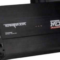 MTX MONO BLOCK AMPLIFIER