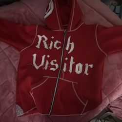 Rich Vistor Hoodie Signed By A Famous Football Player 