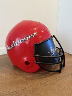 Giant Budweiser Football Helmet Decoration