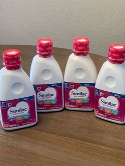 $40 OBO- 8 total new Similac SOY baby formula bottles, 4 Isomil and 4 Neosure