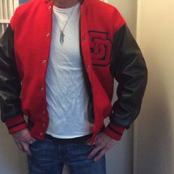 San Diego State University Aztecs Letterman’s Jacket LIKE NEW