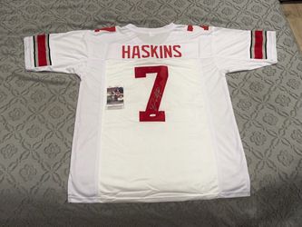 Dwayne Haskins #7 Signed Football Jersey JSA