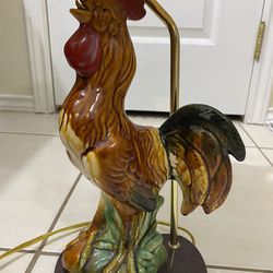 Vintage Lamp Rooster