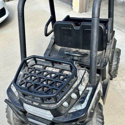 Ride-on UTV (Polaris RZR style) with charger (works)