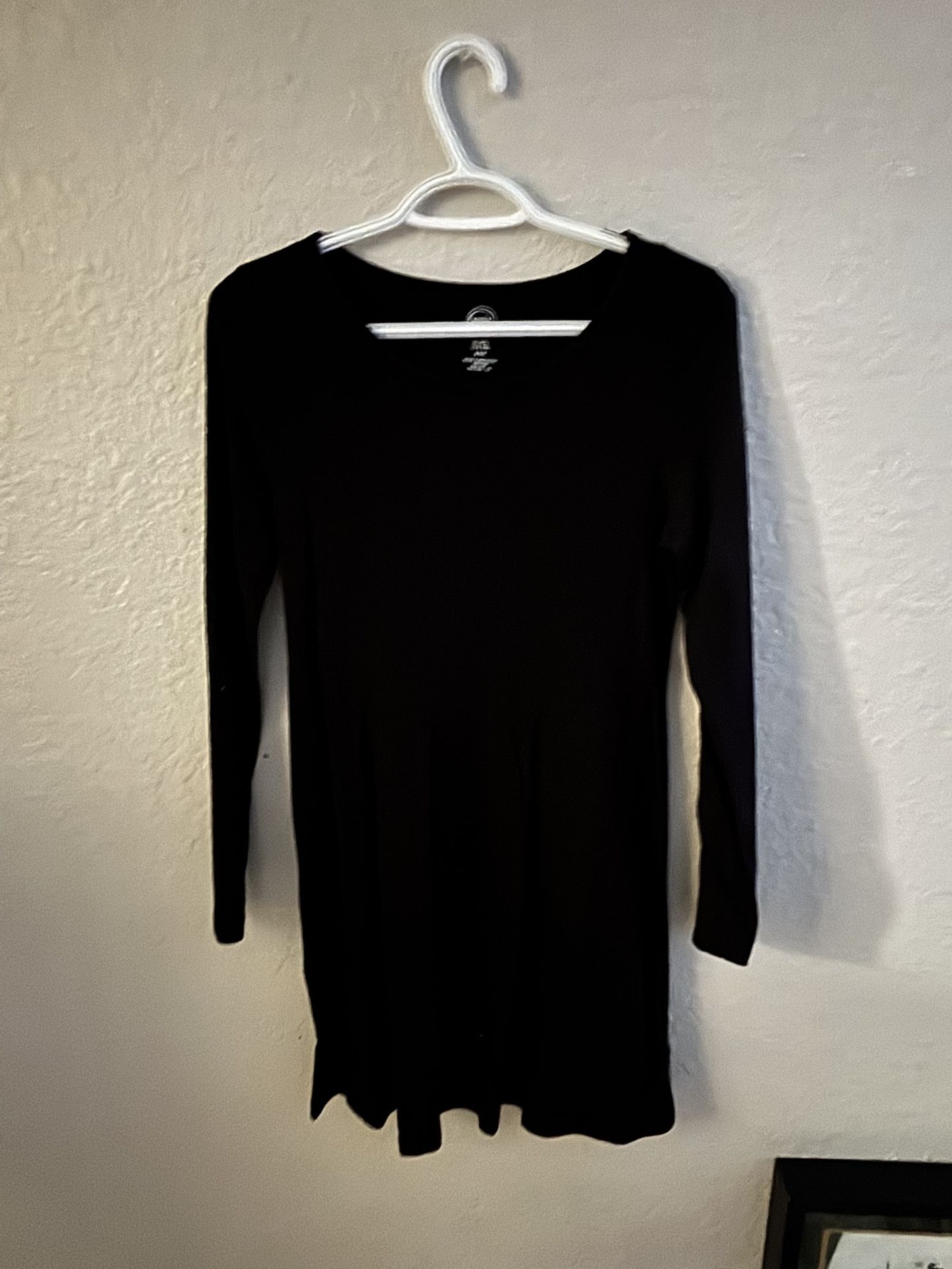 Long Sleeve Black Dress